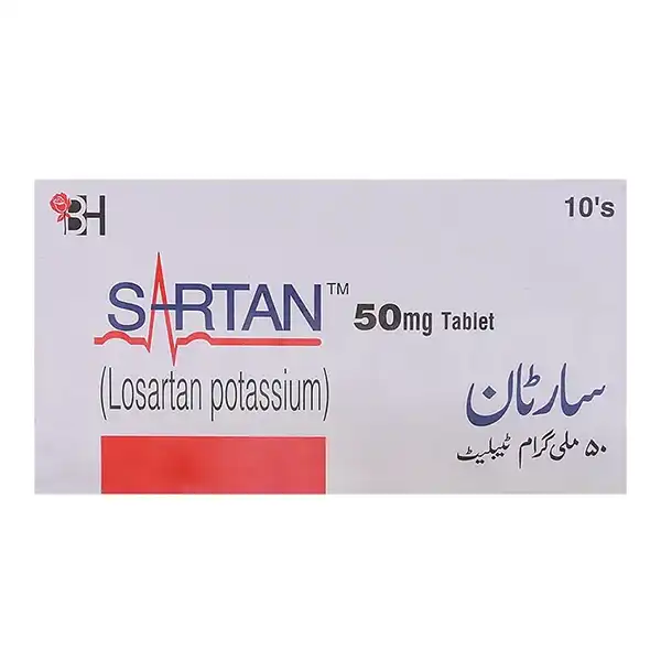 Sartan Tablets 50mg